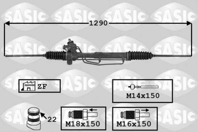 7006154 SASIC Рулевой механизм