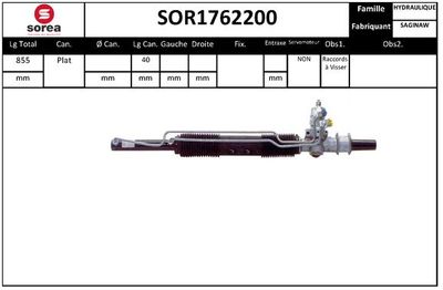 SOR1762200 EAI Рулевой механизм