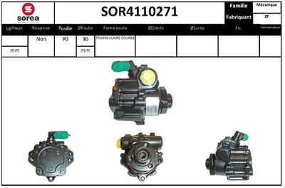 SOR4110271 EAI Гидравлический насос, рулевое управление