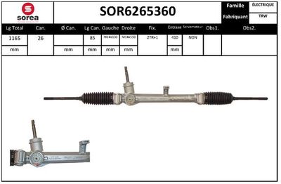 SOR6265360 EAI Рулевой механизм