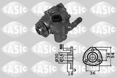 7076071 SASIC Гидравлический насос, рулевое управление