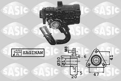 7076034 SASIC Гидравлический насос, рулевое управление