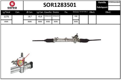 SOR1283501 EAI Рулевой механизм