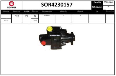 SOR4230157 EAI Гидравлический насос, рулевое управление