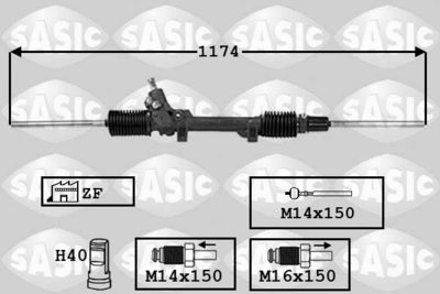 7006021 SASIC Рулевой механизм