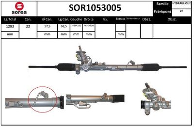 SOR1053005 EAI Рулевой механизм