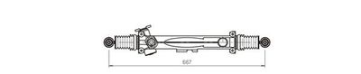 TA4002 GENERAL RICAMBI Рулевой механизм