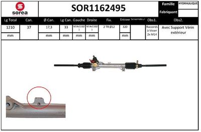 SOR1162495 EAI Рулевой механизм