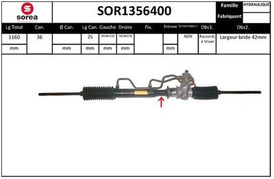 SOR1356400 EAI Рулевой механизм