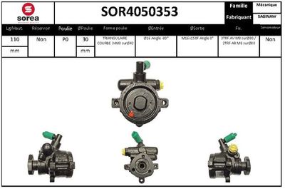 SOR4050353 EAI Гидравлический насос, рулевое управление