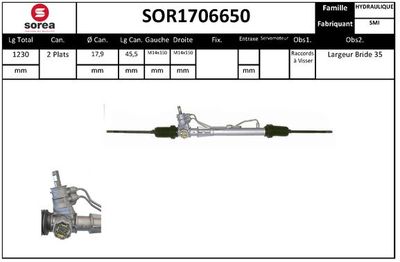 SOR1706650 EAI Рулевой механизм