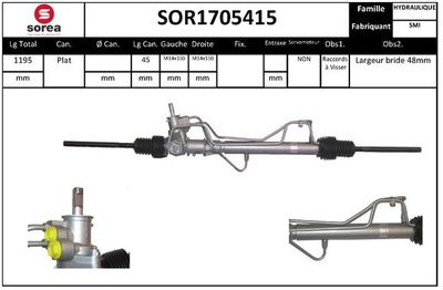 SOR1705415 EAI Рулевой механизм