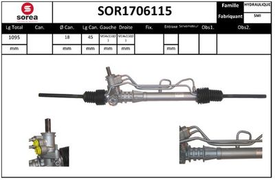 SOR1706115 EAI Рулевой механизм