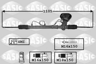 7006171 SASIC Рулевой механизм