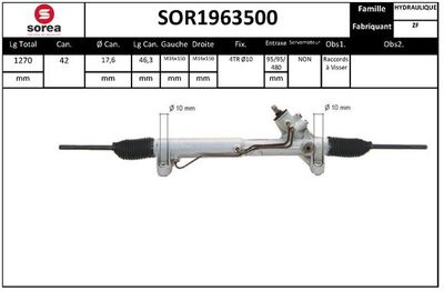 SOR1963500 EAI Рулевой механизм