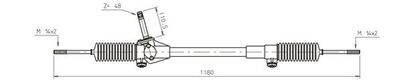 SA4001 GENERAL RICAMBI Рулевой механизм