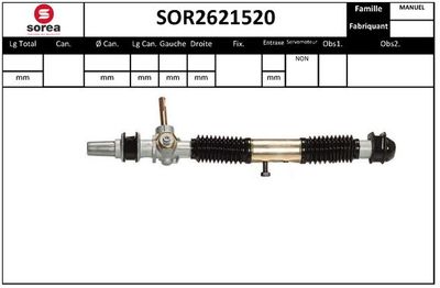 SOR2621520 EAI Рулевой механизм