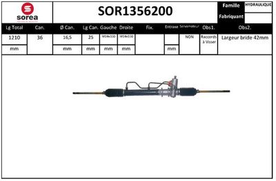 SOR1356200 EAI Рулевой механизм