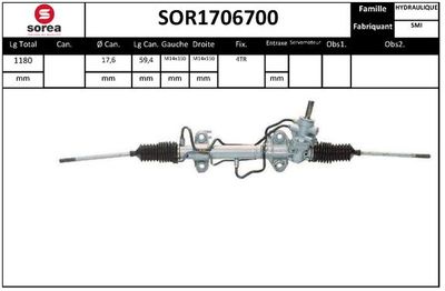 SOR1706700 EAI Рулевой механизм