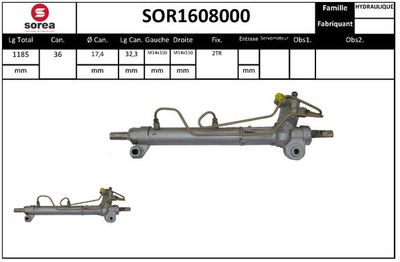 SOR1608000 EAI Рулевой механизм