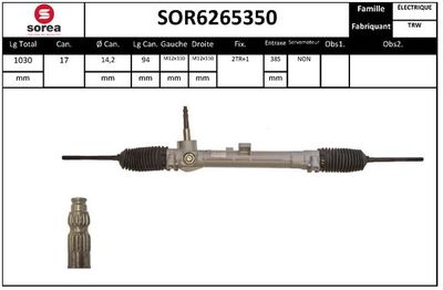 SOR6265350 EAI Рулевой механизм