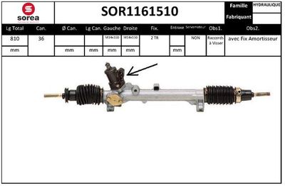 SOR1161510 EAI Рулевой механизм