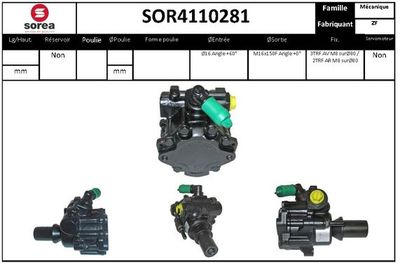 SOR4110281 EAI Гидравлический насос, рулевое управление