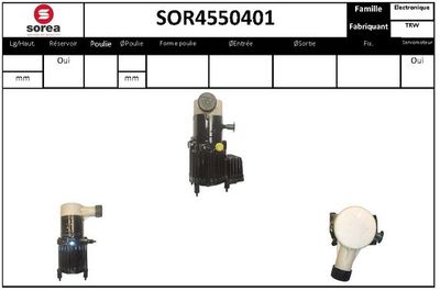 SOR4550401 EAI Гидравлический насос, рулевое управление