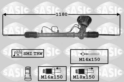 7174009 SASIC Рулевой механизм