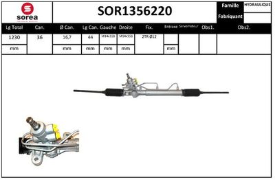 SOR1356220 EAI Рулевой механизм