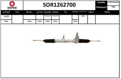 SOR1262700 EAI Рулевой механизм