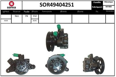 SOR49404251 EAI Гидравлический насос, рулевое управление