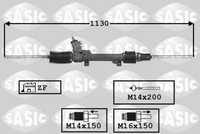 7006083 SASIC Рулевой механизм