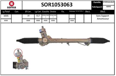 SOR1053063 EAI Рулевой механизм