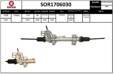 SOR1706030 EAI Рулевой механизм