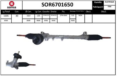 SOR6701650 EAI Рулевой механизм