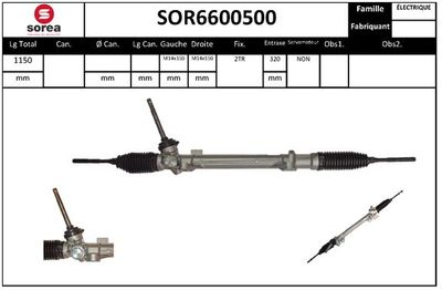 SOR6600500 EAI Рулевой механизм