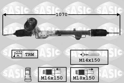 7174027 SASIC Рулевой механизм