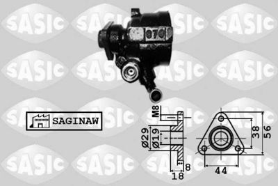 7076005 SASIC Гидравлический насос, рулевое управление