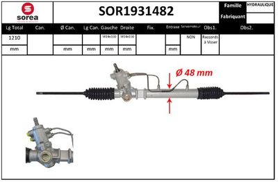 SOR1931482 EAI Рулевой механизм