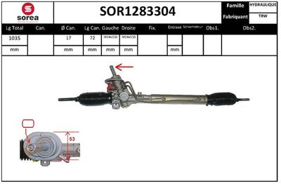 SOR1283304 EAI Рулевой механизм