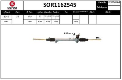 SOR1162545 EAI Рулевой механизм