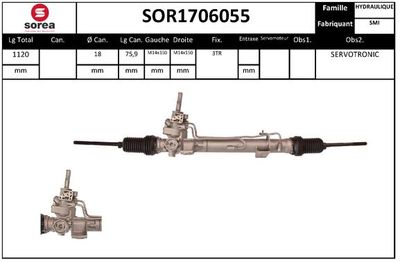 SOR1706055 EAI Рулевой механизм