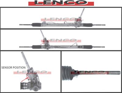 SGA658L LENCO Рулевой механизм