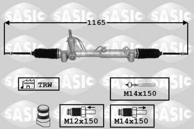 7170072 SASIC Рулевой механизм