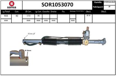 SOR1053070 EAI Рулевой механизм