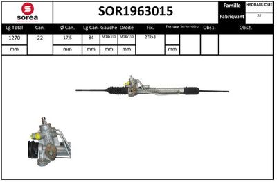 SOR1963015 EAI Рулевой механизм