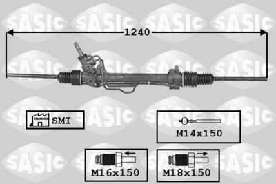 7006122 SASIC Рулевой механизм