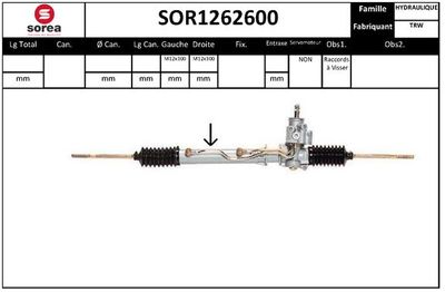 SOR1262600 EAI Рулевой механизм