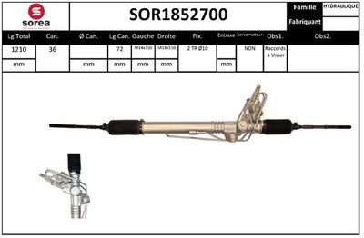 SOR1852700 EAI Рулевой механизм